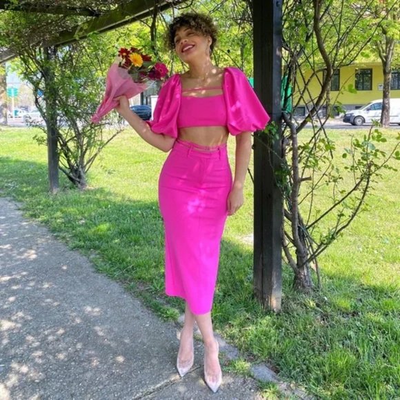 ZARA Crop Balloon Top - Picture 4 of 4